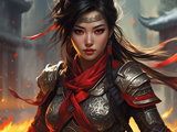 女战士